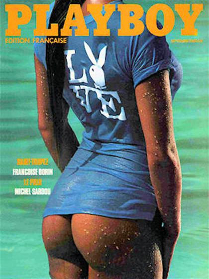 Playboy Francais September 1980 magazine back issue Playboy (France) magizine back copy Playboy Francais magazine September 1980 cover image, with Diana Fitzgerald on the cover of the maga