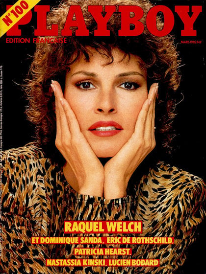 Playboy Francais March 1982 magazine back issue Playboy (France) magizine back copy Playboy Francais March 1982 Magazine Back Issue Published by HMH Publishing, Hugh Marston Hefner. Covergirl Raquel Welch (Nude).