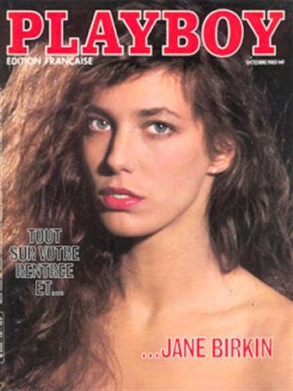 Playboy Francais October 1982 magazine back issue Playboy (France) magizine back copy Playboy Francais October 1982 Magazine Back Issue Published by HMH Publishing, Hugh Marston Hefner. Covergirl Jane Birkin (Nude).
