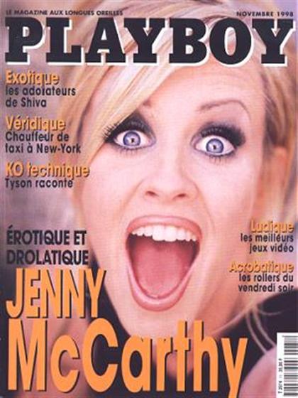 Playboy Francais November 1998 magazine back issue Playboy (France) magizine back copy Playboy Francais magazine November 1998 cover image, with Jenny McCarthy on the cover of the magazin
