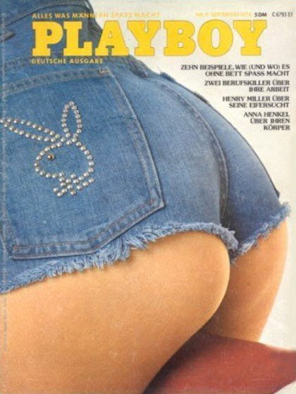 Playboy Germany September 1974 magazine back issue Playboy (Germany) magizine back copy Playboy Germany magazine September 1974 cover image, with zoya on the cover of the magazine