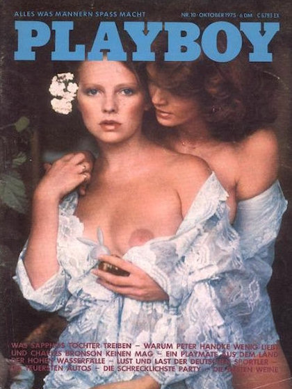 Playboy Germany October 1975 magazine back issue Playboy (Germany) magizine back copy Playboy Germany magazine October 1975 cover image, with Agneta Eckemyr, Zoe Z on the cover of the ma
