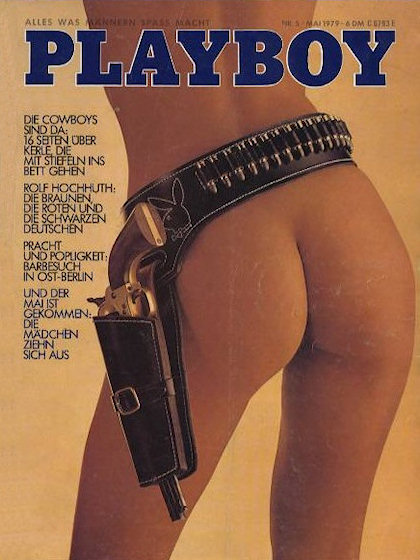 Playboy Germany May 1979 magazine back issue Playboy (Germany) magizine back copy Playboy Germany magazine May 1979 cover image, with Unknown on the cover of the magazine