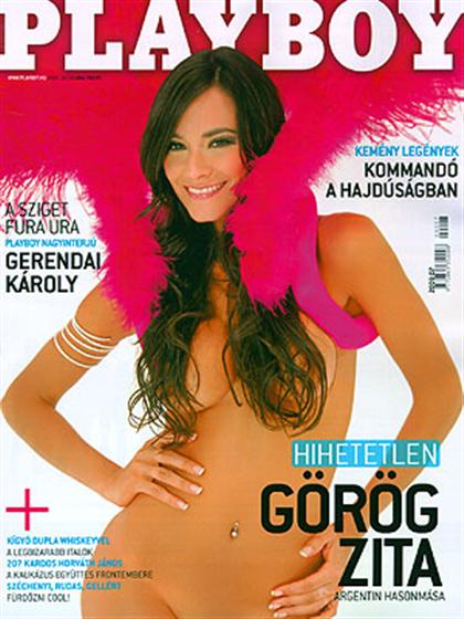 Playboy Hungary July 2009 magazine back issue Playboy (Hungary) magizine back copy Playboy Hungary magazine July 2009 cover image, with Evangelina Carrozzo on the cover of the magazin