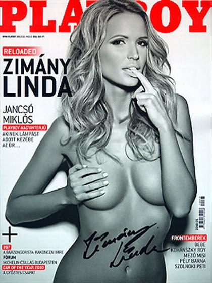 Playboy Hungary May 2010 magazine back issue Playboy (Hungary) magizine back copy Playboy Hungary magazine May 2010 cover image, with Linda Zimány on the cover of the magazine