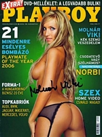 Playboy Hungary August 2006 Magazine Back Copies Magizines Mags
