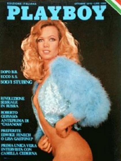Playboy Italy October 1974 magazine back issue Playboy (Italy) magizine back copy Playboy Italy October 1974 Magazine Back Issue Published by HMH Publishing, Hugh Marston Hefner. Covergirl Solvi Stubing (Nude).