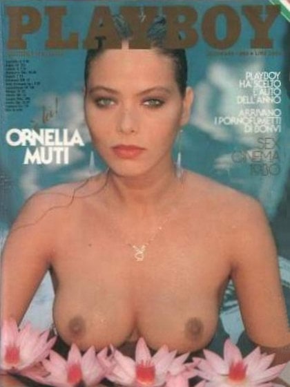Playboy Italy December 1980 magazine back issue Playboy (Italy) magizine back copy Playboy Italy magazine December 1980 cover image, with Ornella Muti on the cover of the magazine
