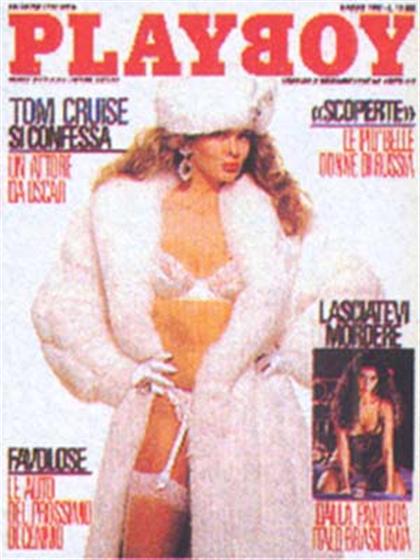 Playboy Italy March 1990 magazine back issue Playboy (Italy) magizine back copy Playboy Italy magazine March 1990 cover image, with Bogna Sworowska, Dalla Pantera on the cover of t