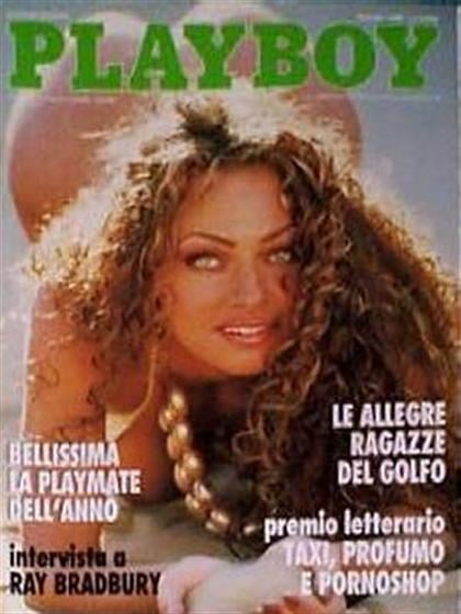 Playboy Italy June 1996 magazine back issue Playboy (Italy) magizine back copy Playboy Italy magazine June 1996 cover image, with Stacy Sanches on the cover of the magazine