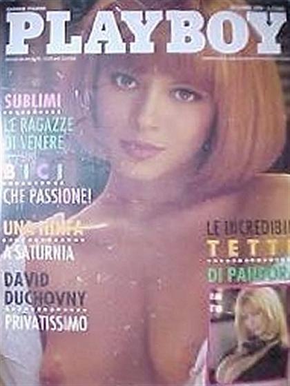 Playboy Italy September 1996 magazine back issue Playboy (Italy) magizine back copy Playboy Italy magazine September 1996 cover image, with Angel Boris, Stephanie Schick (Pandora Peaks