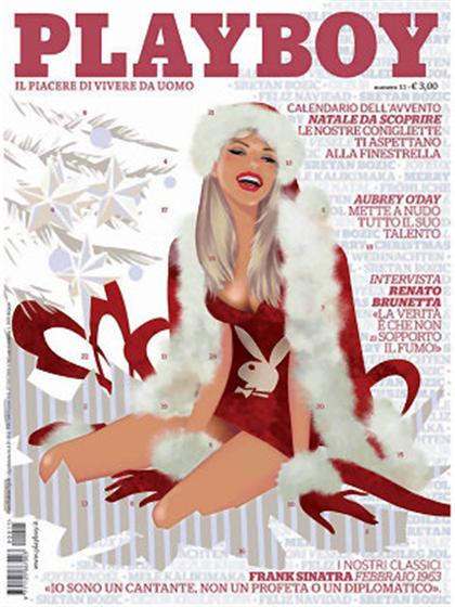 Playboy Italy December 2009 magazine back issue Playboy (Italy) magizine back copy Playboy Italy magazine December 2009 cover image, with Unknown on the cover of the magazine