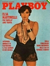 Elsa Martinelli magazine cover appearance Playboy Italy October 1975
