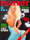 Playboy Italy December 1990 magazine back issue cover image