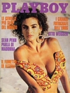 Rebecca Ferratti magazine cover appearance Playboy Italy November 1991