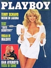 Pamela Anderson magazine cover appearance Playboy Italy August 1993