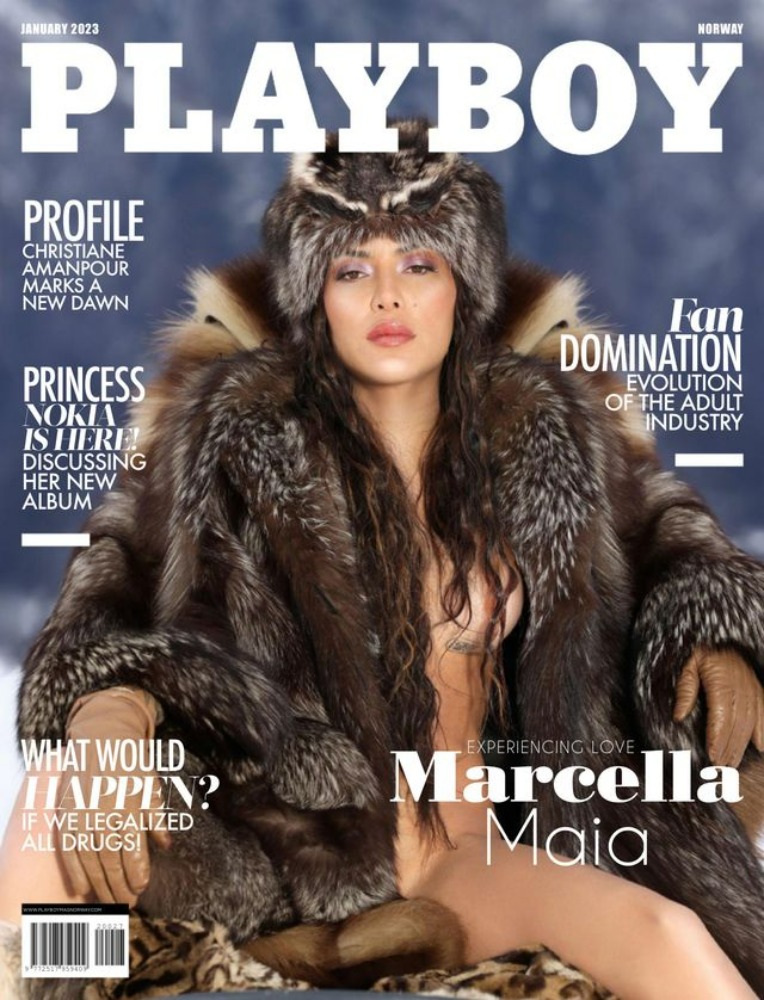Playboy (Norway) January 2023 magazine back issue Playboy (Norway) magizine back copy 