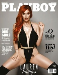 Playboy (New Zealand) October 2021 magazine back issue cover image