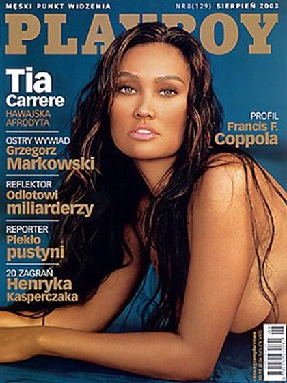 Playboy (Poland) August 2003 magazine back issue Playboy (Poland) magizine back copy Playboy (Poland) magazine August 2003 cover image, with Tia Carrere on the cover of the magazine