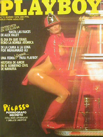 Playboy (Spain) March 1979 magazine back issue Playboy (Spain) magizine back copy Playboy (Spain) magazine March 1979 cover image, with Victoria Cunningham on the cover of the magazi