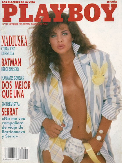 Playboy (Spain) # 131, November 1989 magazine back issue Playboy (Spain) magizine back copy Playboy Spain magazine November 1989 cover image, with Teri Weigel on the cover of the magazine