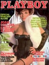 Joan Collins magazine cover appearance Playboy (Spain) January 1984