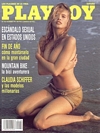 Claudia Schiffer magazine cover appearance Playboy (Spain) December 1991