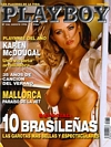 Karen McDougal magazine cover appearance Playboy (Spain) August 1998