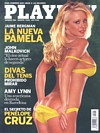 Jaime Bergman magazine cover appearance Playboy (Spain) August 2000