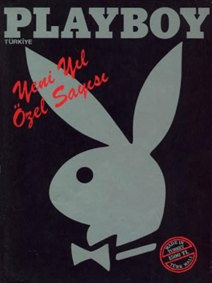 Playboy (Turkey) January 1986 magazine back issue Playboy (Turkey) magizine back copy Playboy (Turkey) magazine January 1986 cover image, with Rabbit Head on the cover of the magazine
