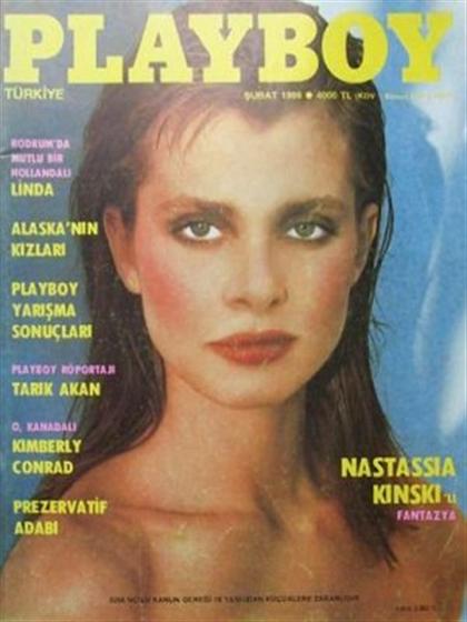 Playboy (Turkey) February 1988 magazine back issue Playboy (Turkey) magizine back copy Playboy (Turkey) magazine February 1988 cover image, with Nastassja Kinski on the cover of the magaz