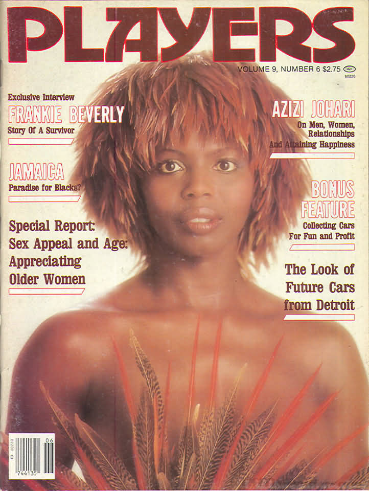 Players Vol. 9 # 6 magazine back issue Players magizine back copy Players Vol. 9 # 6 Adult Black Playboy Mens Magazine Back Issue Featuring Naked Black Women Published by Players. Exclusive Interview Frankie Beverly Story Of A Survivor.