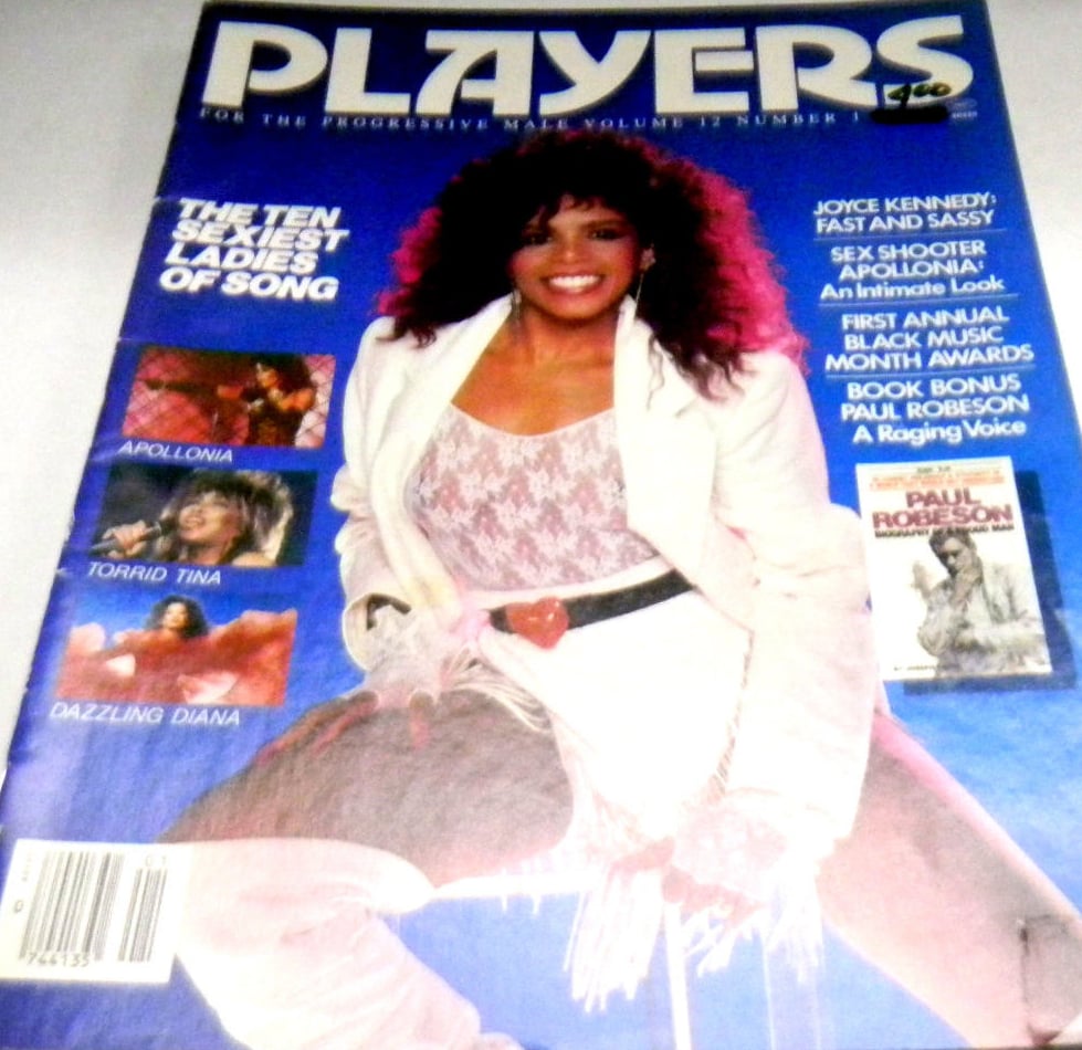 Players Vol. 12 # 1 magazine back issue Players magizine back copy Players Vol. 12 # 1 Adult Black Playboy Mens Magazine Back Issue Featuring Naked Black Women Published by Players. The Ten Sexiest Ladies Of Song.