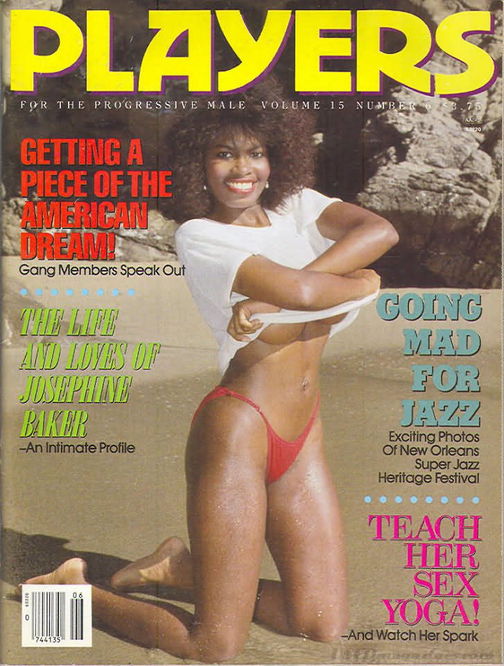 Players Vol. 15 # 6 magazine back issue Players magizine back copy Players Vol. 15 # 6 Adult Black Playboy Mens Magazine Back Issue Featuring Naked Black Women Published by Players. Getting A Piece Of The American Dream! Gang Members Speak Out.