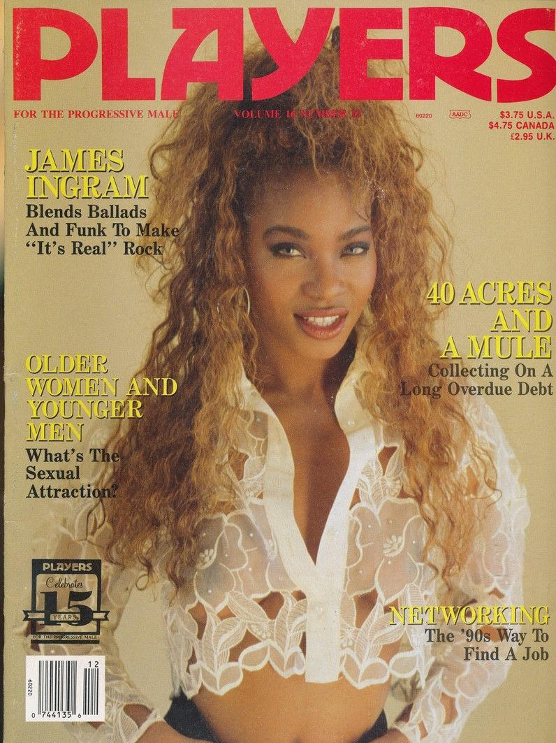 Players Vol. 16 # 12 magazine back issue Players magizine back copy Players Vol. 16 # 12 Adult Black Playboy Mens Magazine Back Issue Featuring Naked Black Women Published by Players. James Ingram Blends Ballads And Funk To Make It's Real Rock.