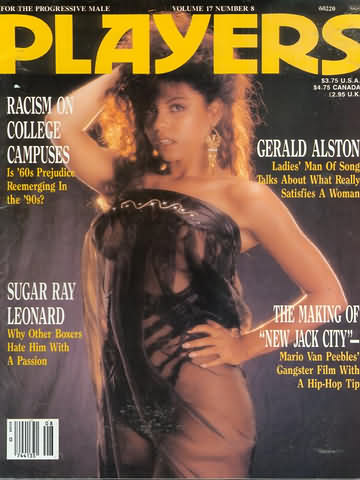 Players Vol. 17 # 8 magazine back issue Players magizine back copy Players Vol. 17 # 8 Adult Black Playboy Mens Magazine Back Issue Featuring Naked Black Women Published by Players. Racism On College Campuses Is 60s Prejudice Reemerging In The 90s?.