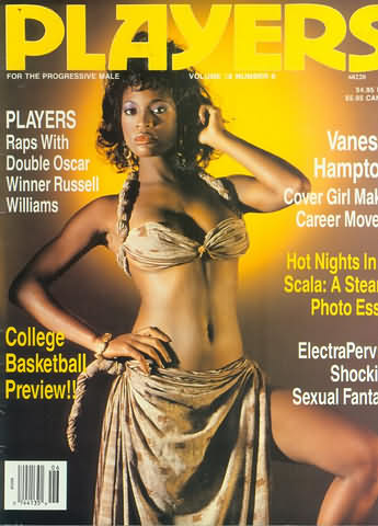 Players Vol. 18 # 6 magazine back issue Players magizine back copy Players Vol. 18 # 6 Adult Black Playboy Mens Magazine Back Issue Featuring Naked Black Women Published by Players. Players Raps With Double Oscar Winner Russell Williams.