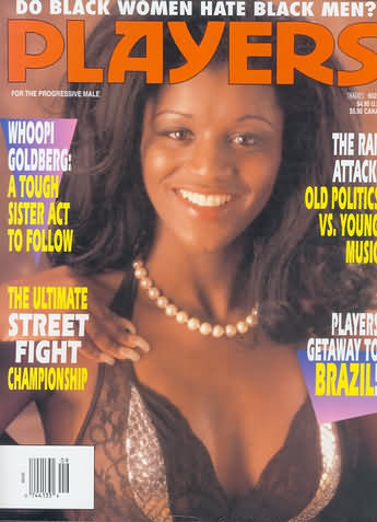Players Vol. 21 # 9 magazine back issue Players magizine back copy Players Vol. 21 # 9 Adult Black Playboy Mens Magazine Back Issue Featuring Naked Black Women Published by Players. Whoopi Goldberg: A Tough Sister Act To Follow.