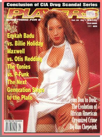 Players Vol. 24 # 1 magazine back issue Players magizine back copy Players Vol. 24 # 1 Adult Black Playboy Mens Magazine Back Issue Featuring Naked Black Women Published by Players. Erykah Badu VS Billie Holiday.