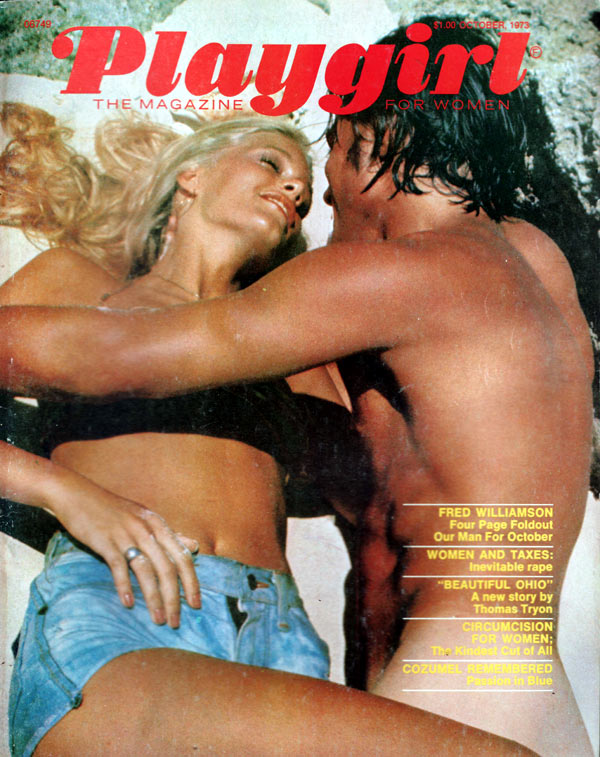 Playgirl October 1973 magazine back issue Playgirl magizine back copy playgirl october 1973 used magazines, hot nude men, entertainment for women, naked guys,