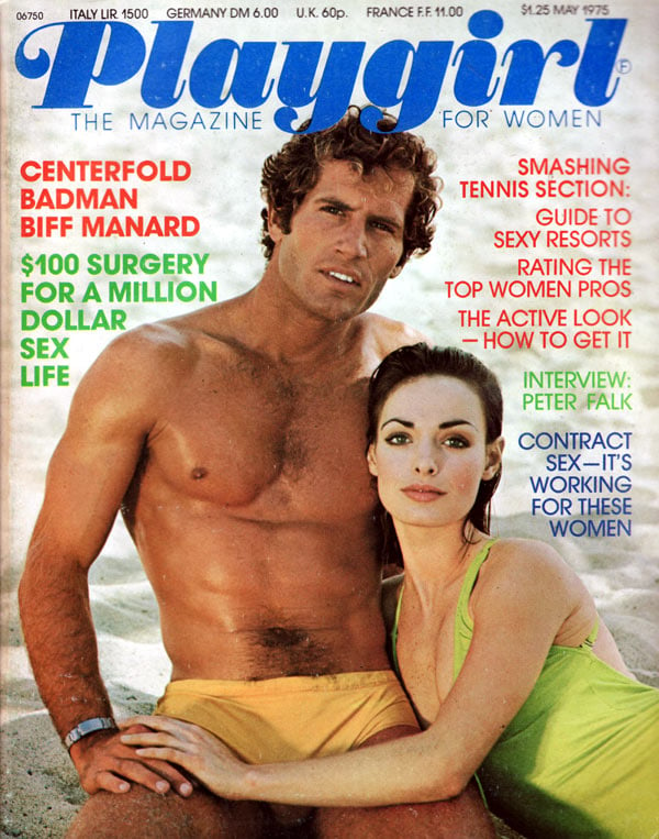 Playgirl # 24, May 1975 magazine back issue Playgirl magizine back copy Playgirl # 24, May 1975 Adult Heteresexual Women and Gay Mens Magazine Back Issue Published by Drake Publishers. Coverguy Bart Turner & Adrienne LaRusso (Not Nude) .