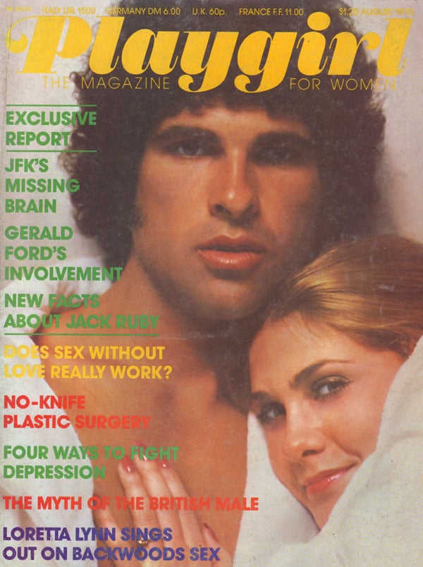 Playgirl # 27, August 1975 magazine back issue Playgirl magizine back copy Playgirl # 27, August 1975 Adult Heteresexual Women and Gay Mens Magazine Back Issue Published by Drake Publishers. Coverguy Al Hornsby & Colleen Camp (Not Nude) .