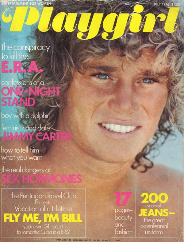 Playgirl # 38, July 1976 magazine back issue Playgirl magizine back copy Playgirl # 38, July 1976 Adult Heteresexual Women and Gay Mens Magazine Back Issue Published by Drake Publishers. Coverguy Ron Yarbrough (Nude Centerfold) .