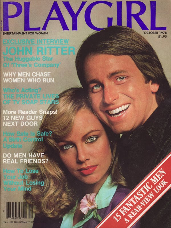 Playgirl # 65, October 1978 magazine back issue Playgirl magizine back copy Playgirl # 65, October 1978 Adult Heteresexual Women and Gay Mens Magazine Back Issue Published by Drake Publishers. Coverguy Jonathan Southworth Ritter (aka: John Ritter) & Patti Townsend (Not Nude) .