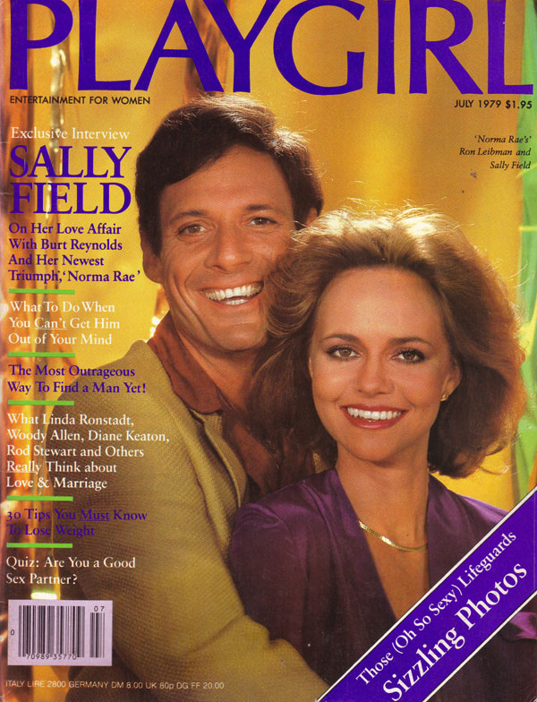 Playgirl # 74, July 1979 magazine back issue Playgirl magizine back copy Playgirl # 74, July 1979 Adult Heteresexual Women and Gay Mens Magazine Back Issue Published by Drake Publishers. Coverguy Ron Leibman & Sally Field (Not Nude) .