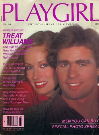 Playgirl # 81, February 1980 magazine back issue Playgirl magizine back copy Playgirl # 81, February 1980 Adult Heteresexual Women and Gay Mens Magazine Back Issue Published by Drake Publishers. Coverguy Richard Treat Williams (aka: Treat Williams) (Not Nude) .