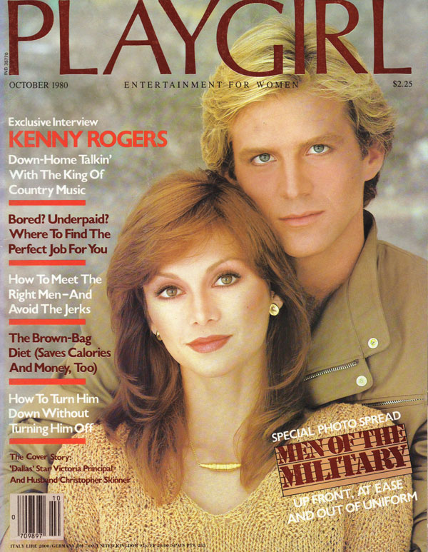 Playgirl # 89, October 1980 magazine back issue Playgirl magizine back copy Playgirl # 89, October 1980 Adult Heteresexual Women and Gay Mens Magazine Back Issue Published by Drake Publishers. Coverguy Victoria Principal & Christopher Skinner (Not Nude) .