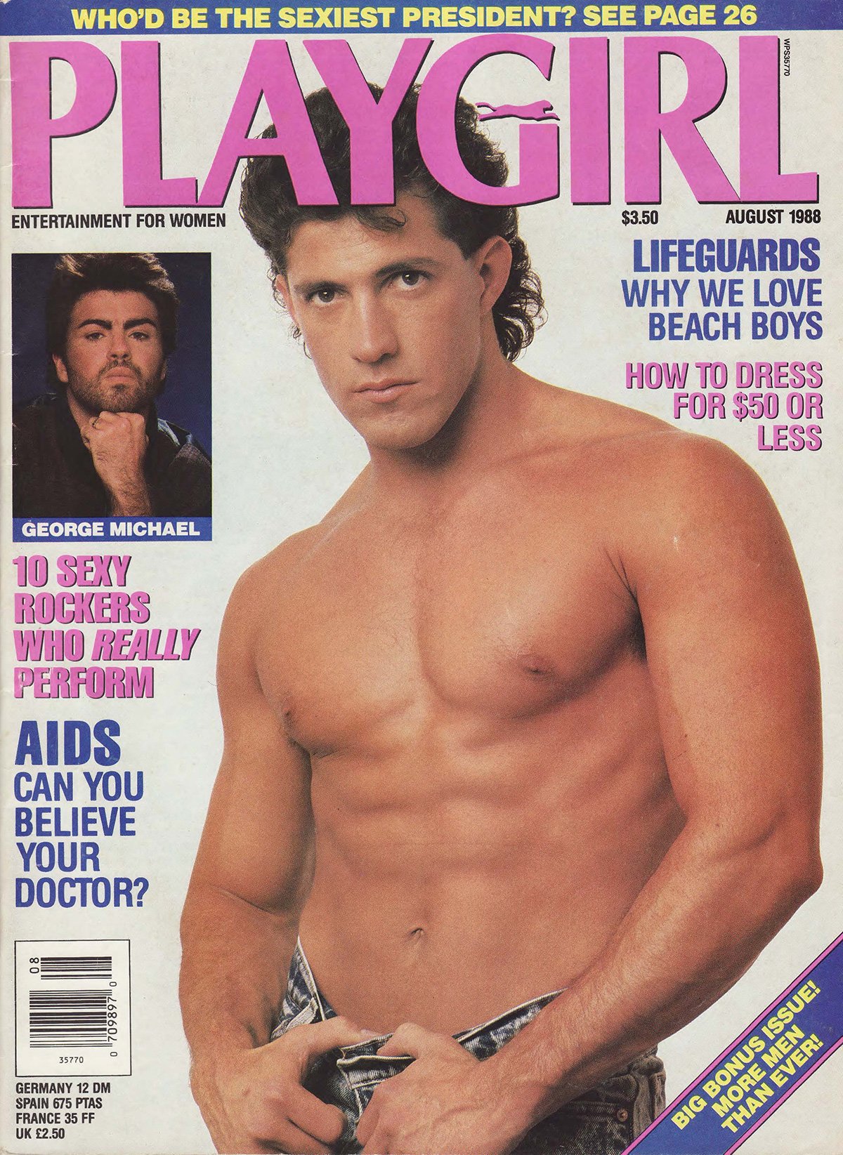 Playgirl August 1988