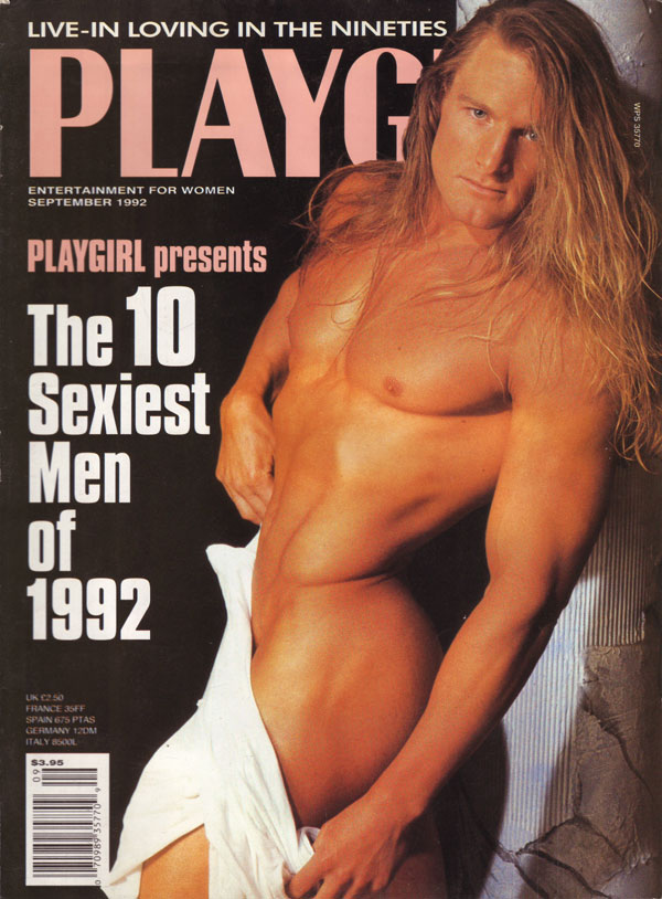 Playgirl September 1992 magazine back issue Playgirl magizine back copy Playgirl September 1992 Adult Heteresexual Women and Gay Mens Magazine Back Issue Published by Drake Publishers. Coverguy Jim Bartling (Nude) .