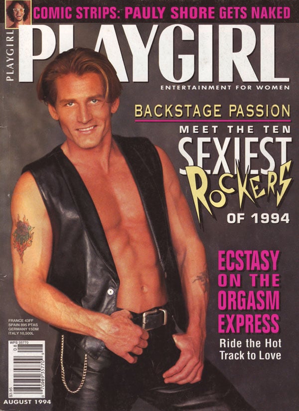 Playgirl August 1994 magazine back issue Playgirl magizine back copy Playgirl August 1994 Adult Heteresexual Women and Gay Mens Magazine Back Issue Published by Drake Publishers. Coverguy Rob Shanahan (Nude) .